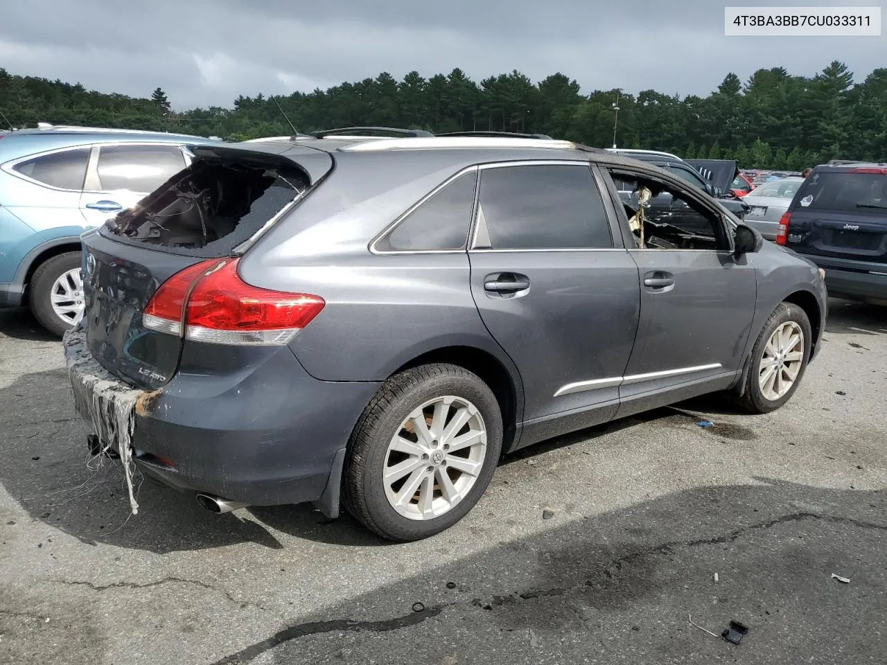 4T3BA3BB7CU033311 2012 Toyota Venza Le