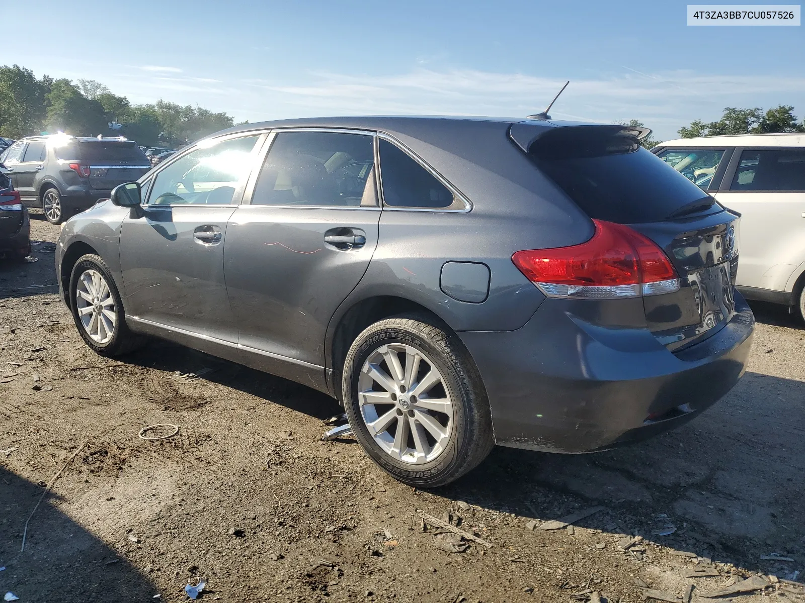 2012 Toyota Venza Le VIN: 4T3ZA3BB7CU057526 Lot: 66845524