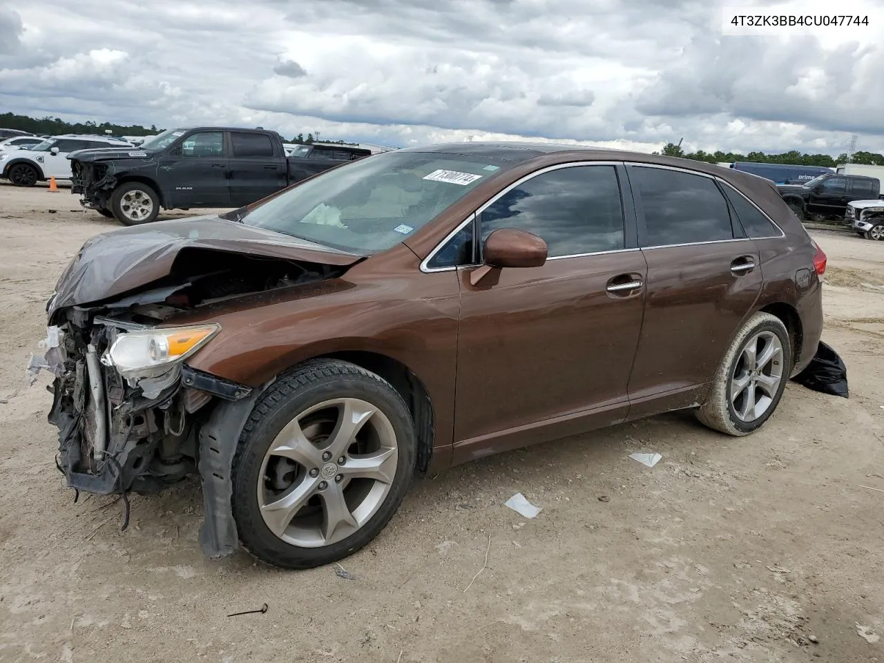 2012 Toyota Venza Le VIN: 4T3ZK3BB4CU047744 Lot: 71300774