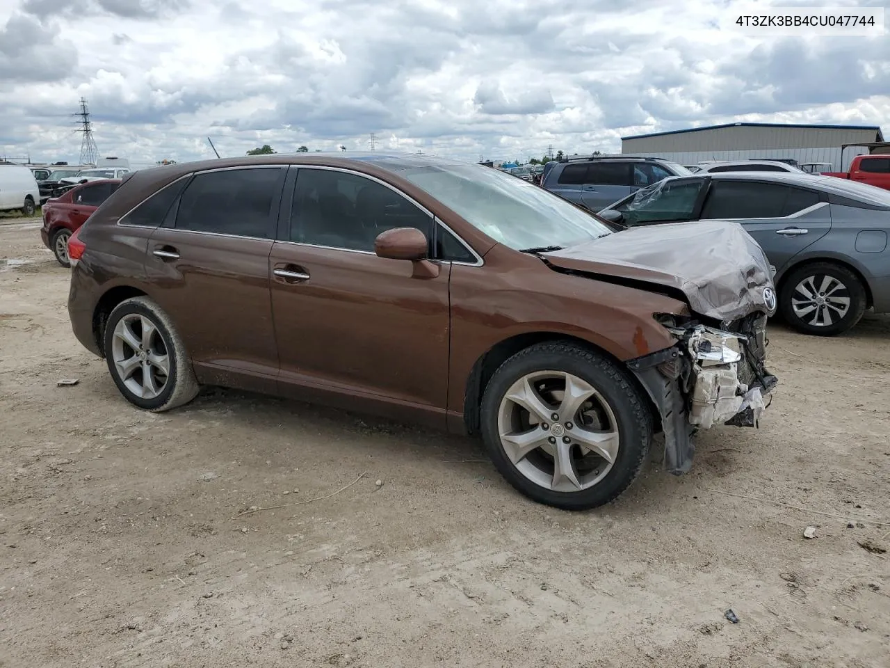 2012 Toyota Venza Le VIN: 4T3ZK3BB4CU047744 Lot: 71300774