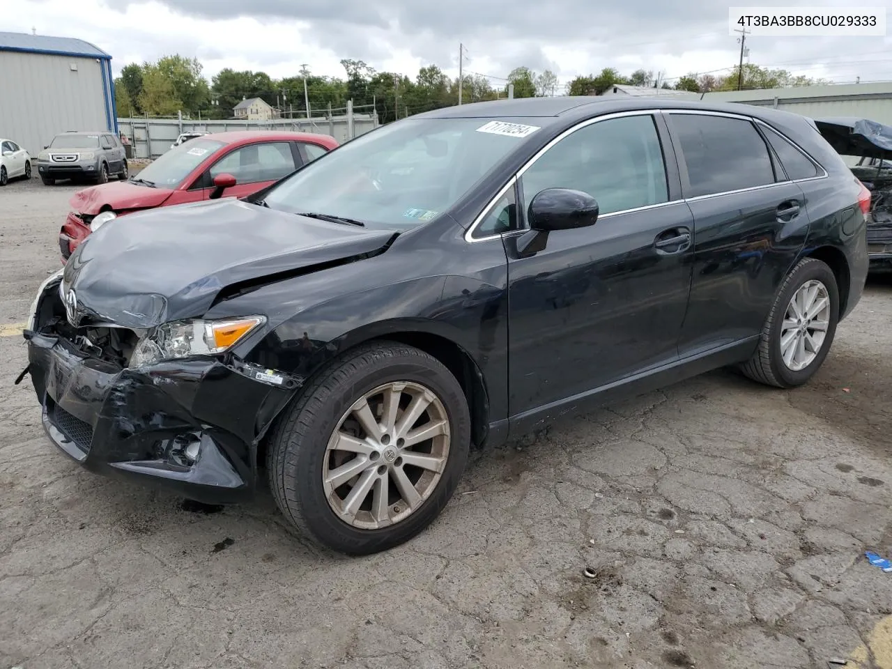 2012 Toyota Venza Le VIN: 4T3BA3BB8CU029333 Lot: 71770254