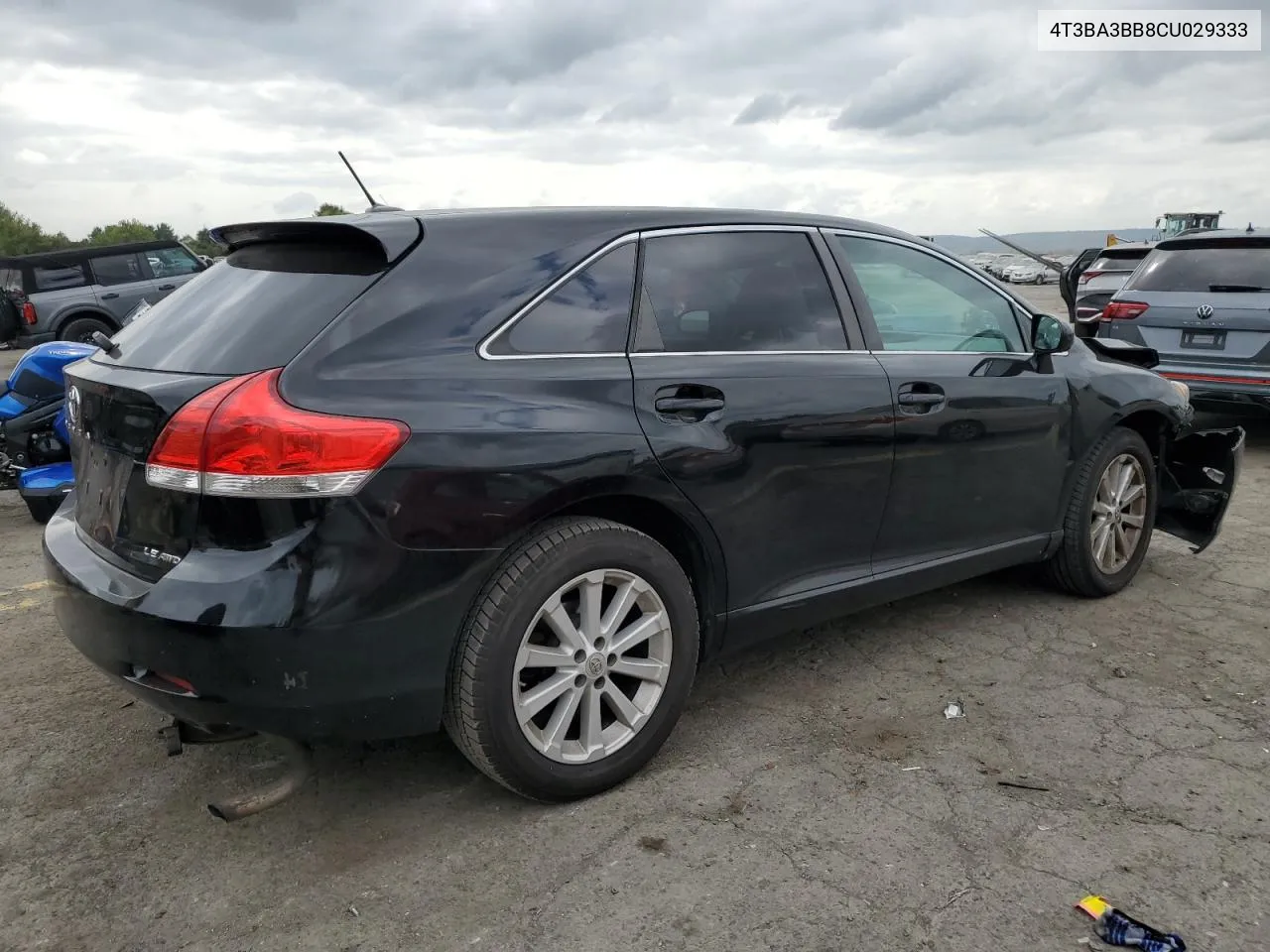 2012 Toyota Venza Le VIN: 4T3BA3BB8CU029333 Lot: 71770254