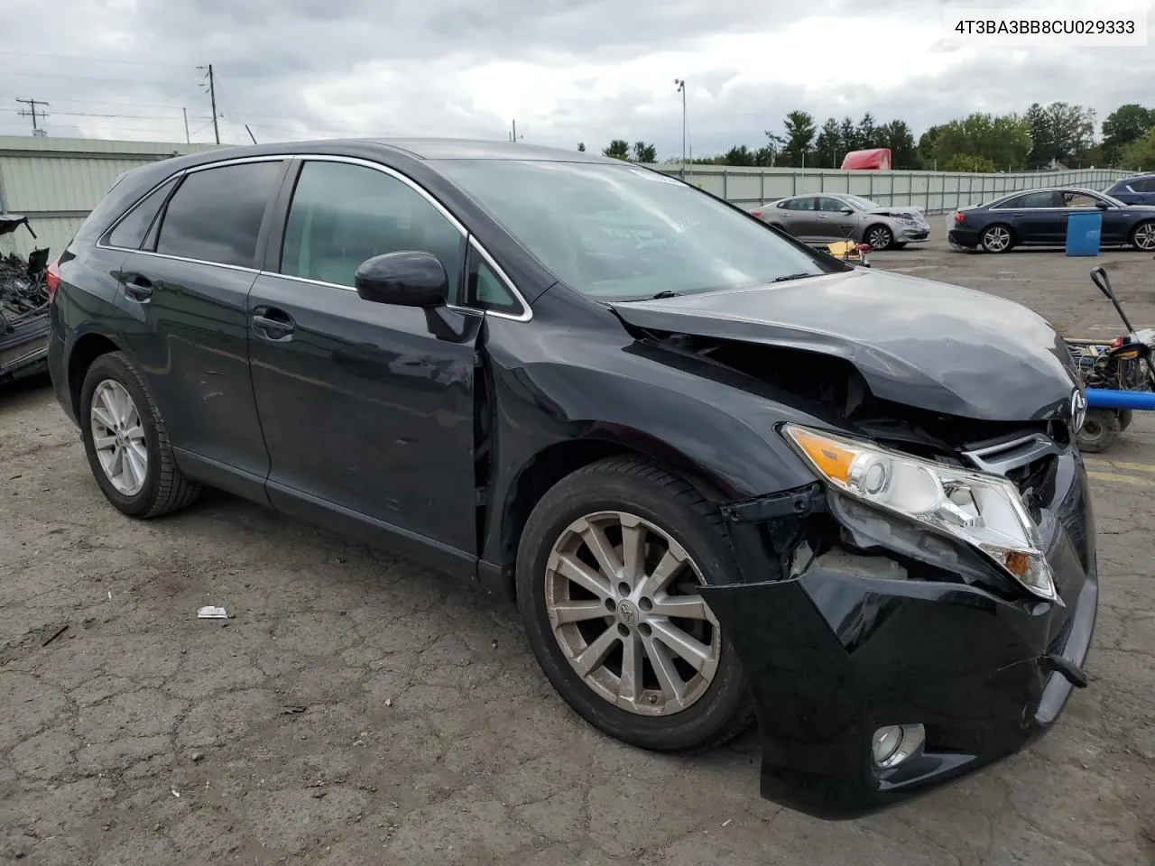 2012 Toyota Venza Le VIN: 4T3BA3BB8CU029333 Lot: 71770254