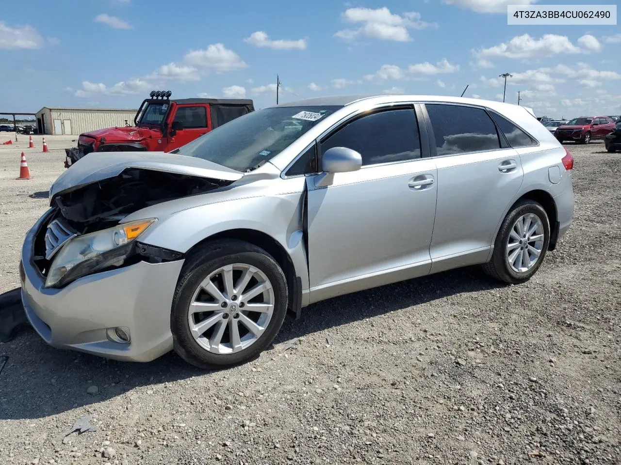 4T3ZA3BB4CU062490 2012 Toyota Venza Le