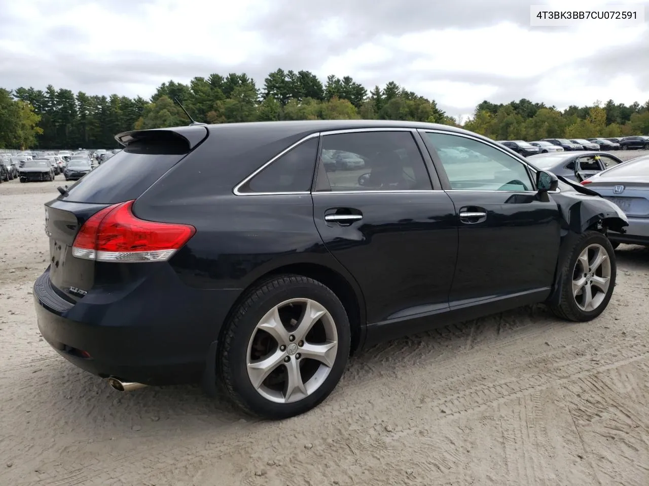 2012 Toyota Venza Le VIN: 4T3BK3BB7CU072591 Lot: 72021434