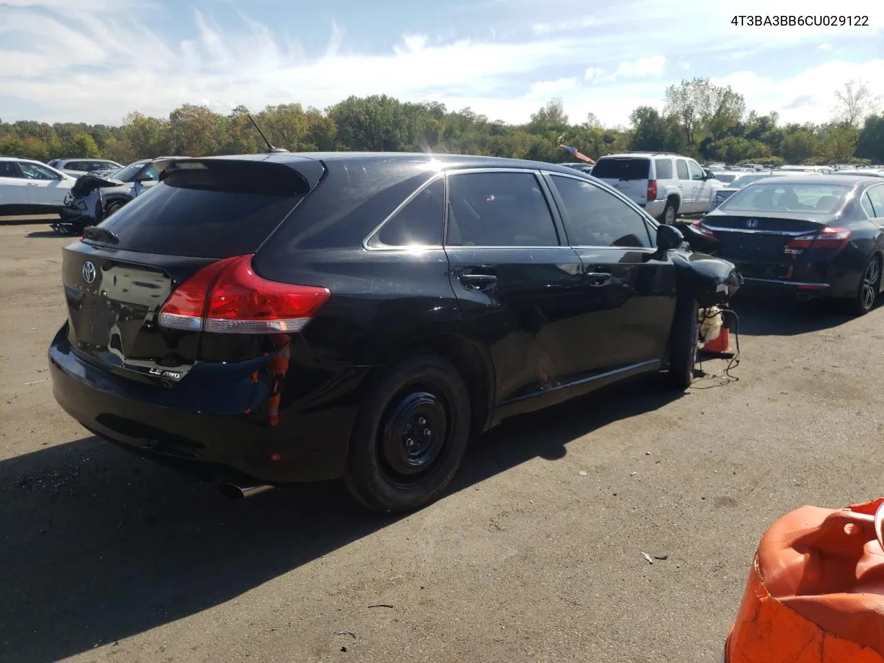 4T3BA3BB6CU029122 2012 Toyota Venza Le