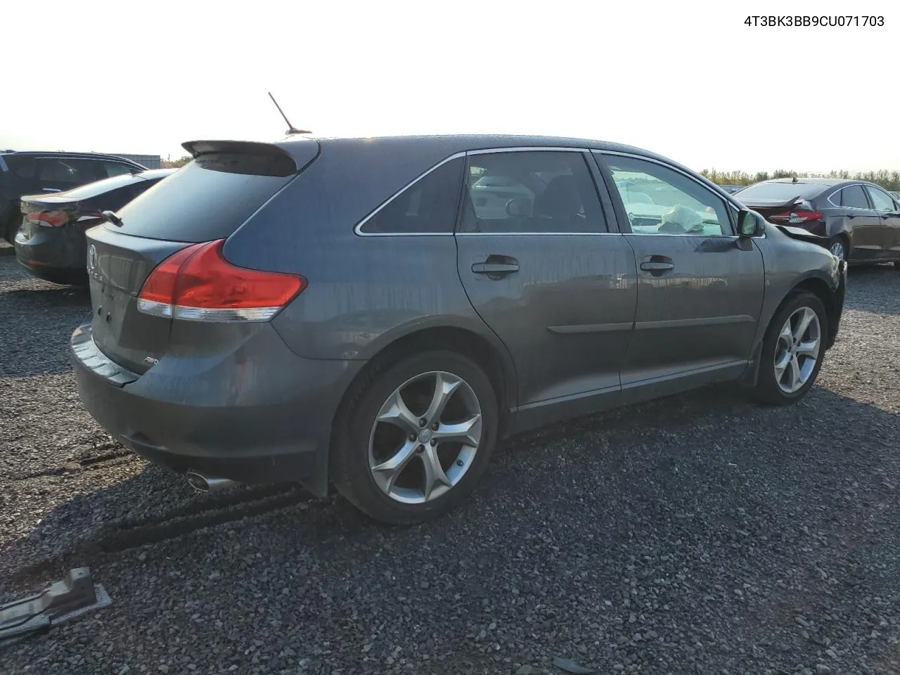 2012 Toyota Venza Le VIN: 4T3BK3BB9CU071703 Lot: 73755314