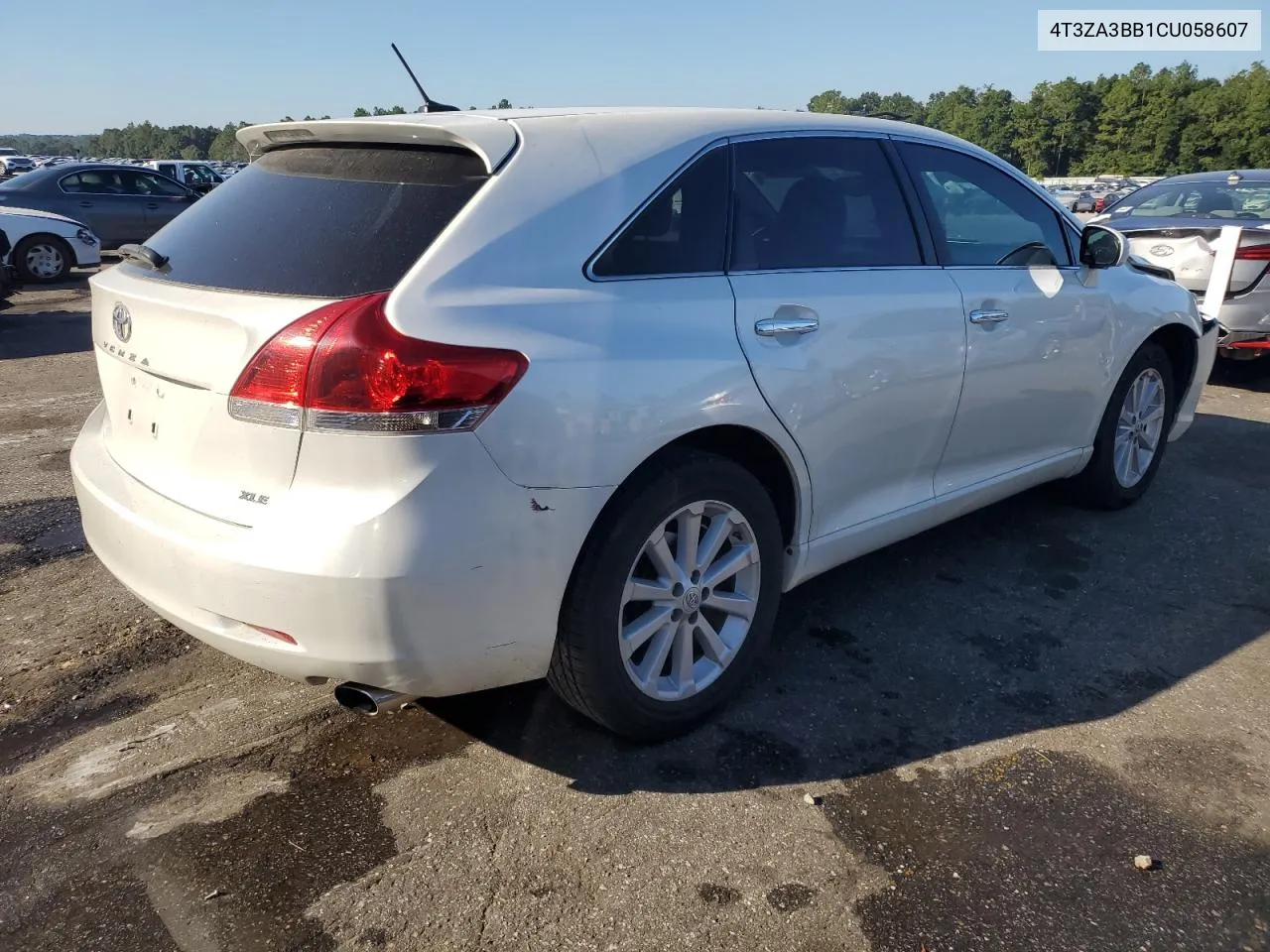 4T3ZA3BB1CU058607 2012 Toyota Venza Le