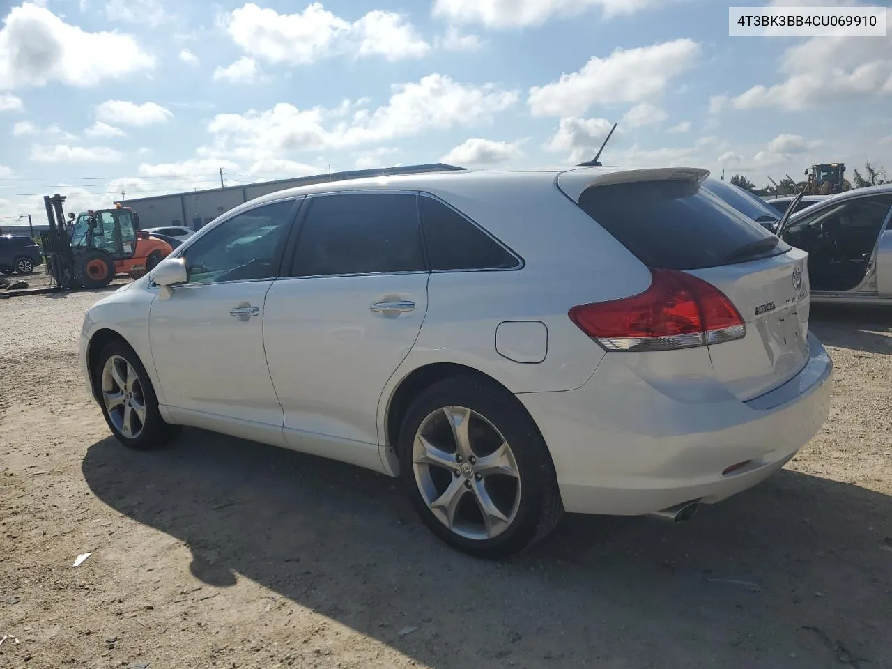 2012 Toyota Venza Le VIN: 4T3BK3BB4CU069910 Lot: 74231834