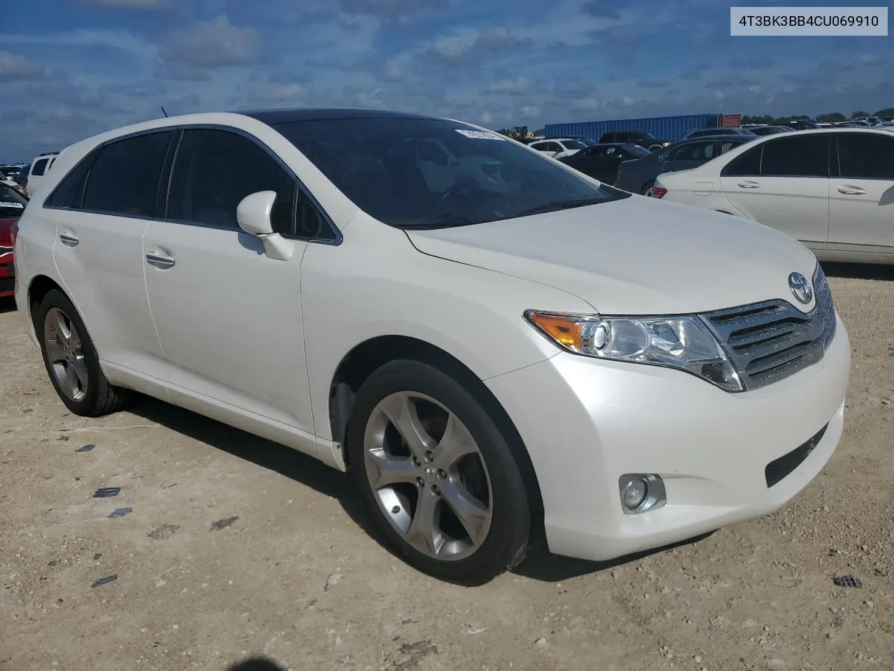 2012 Toyota Venza Le VIN: 4T3BK3BB4CU069910 Lot: 74231834