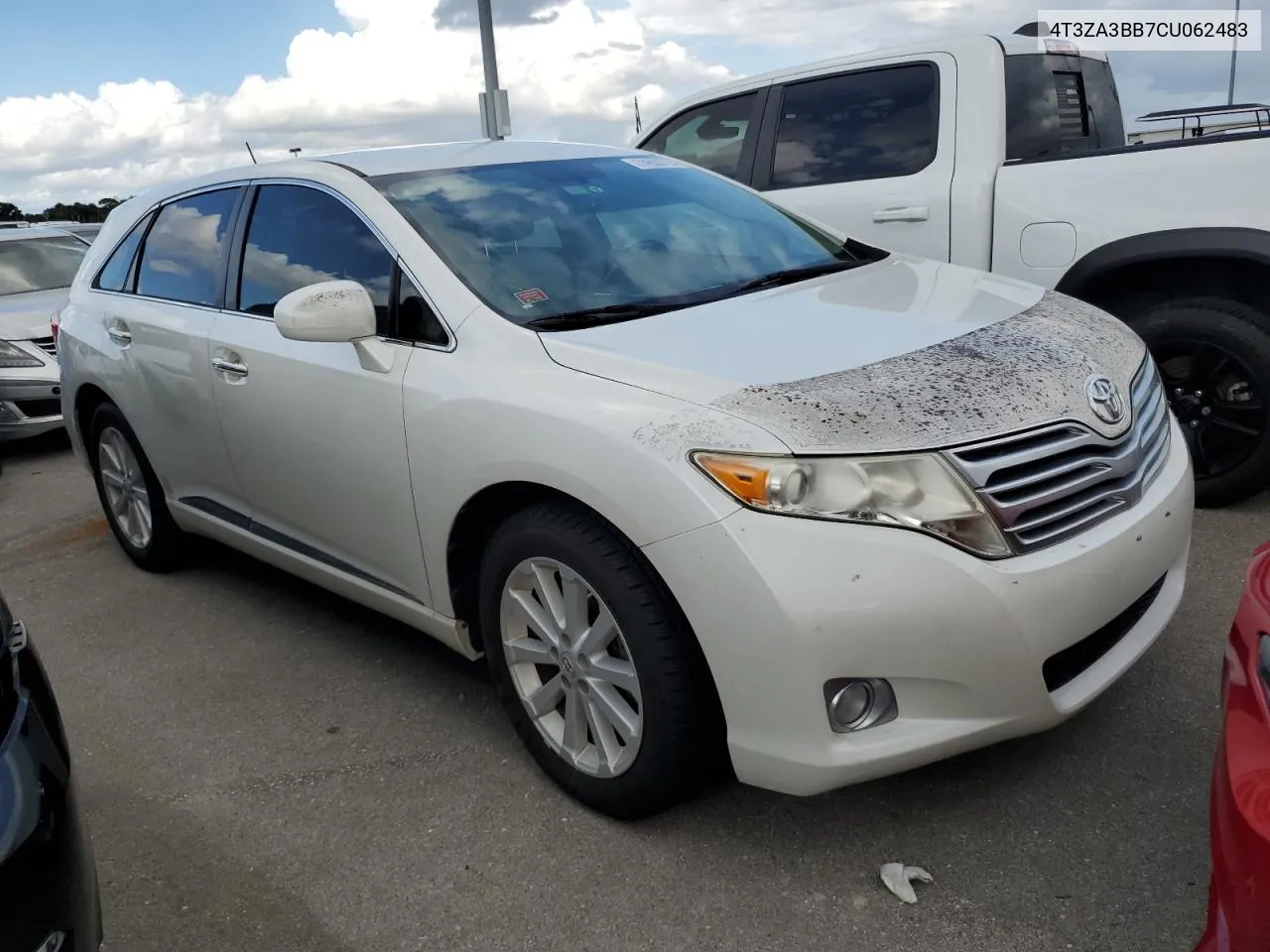 2012 Toyota Venza Le VIN: 4T3ZA3BB7CU062483 Lot: 74600794