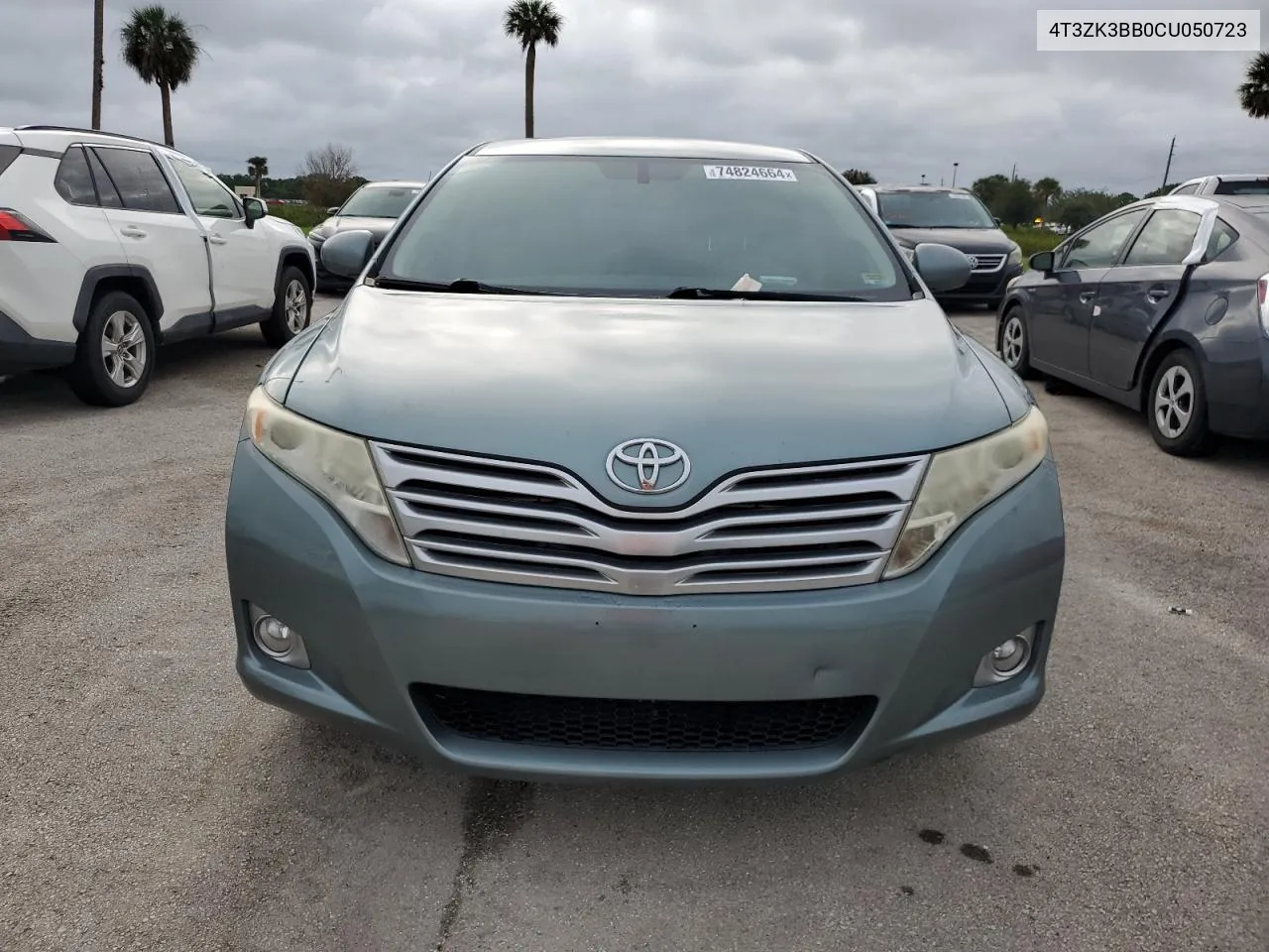 2012 Toyota Venza Le VIN: 4T3ZK3BB0CU050723 Lot: 74824664