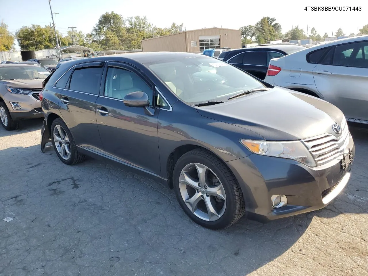 2012 Toyota Venza Le VIN: 4T3BK3BB9CU071443 Lot: 75423694