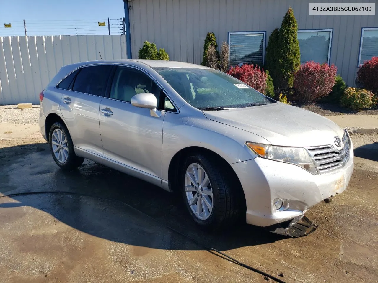 2012 Toyota Venza Le VIN: 4T3ZA3BB5CU062109 Lot: 76128454