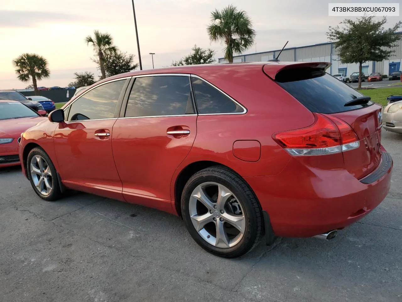 4T3BK3BBXCU067093 2012 Toyota Venza Le