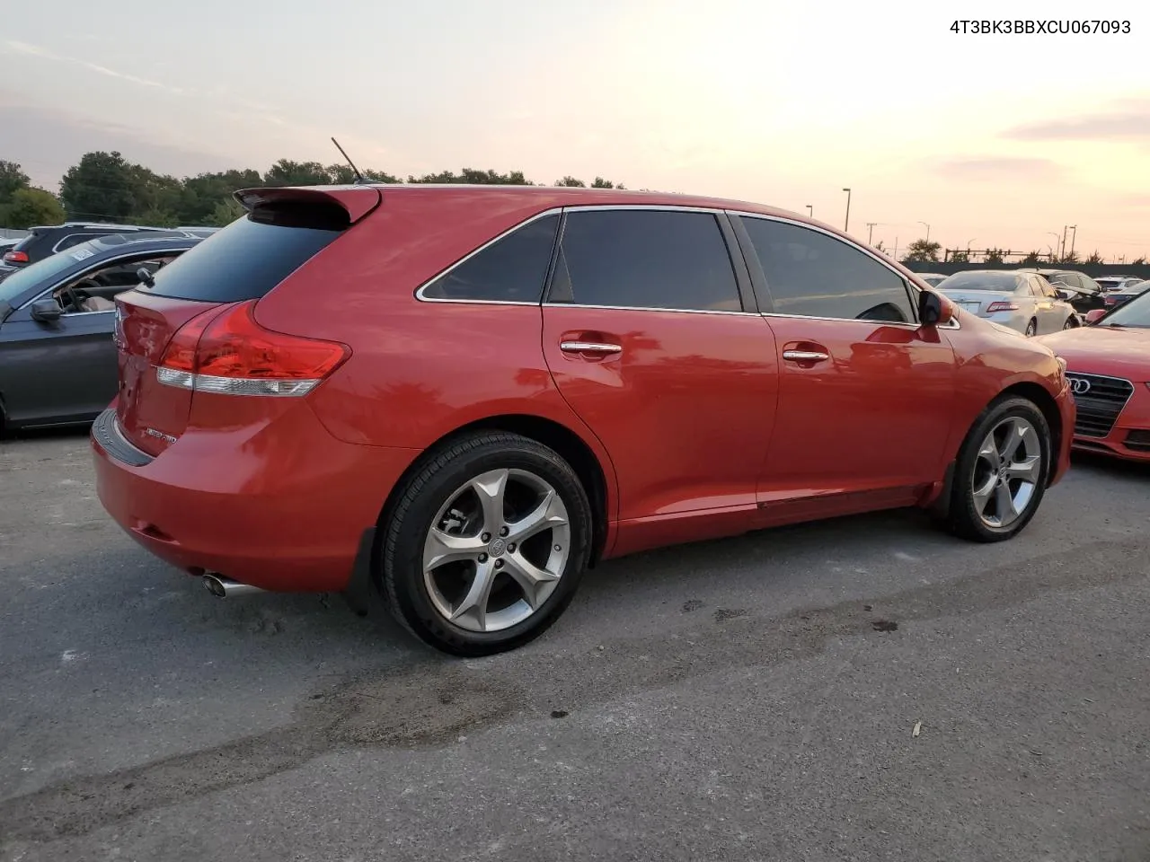 2012 Toyota Venza Le VIN: 4T3BK3BBXCU067093 Lot: 76186914