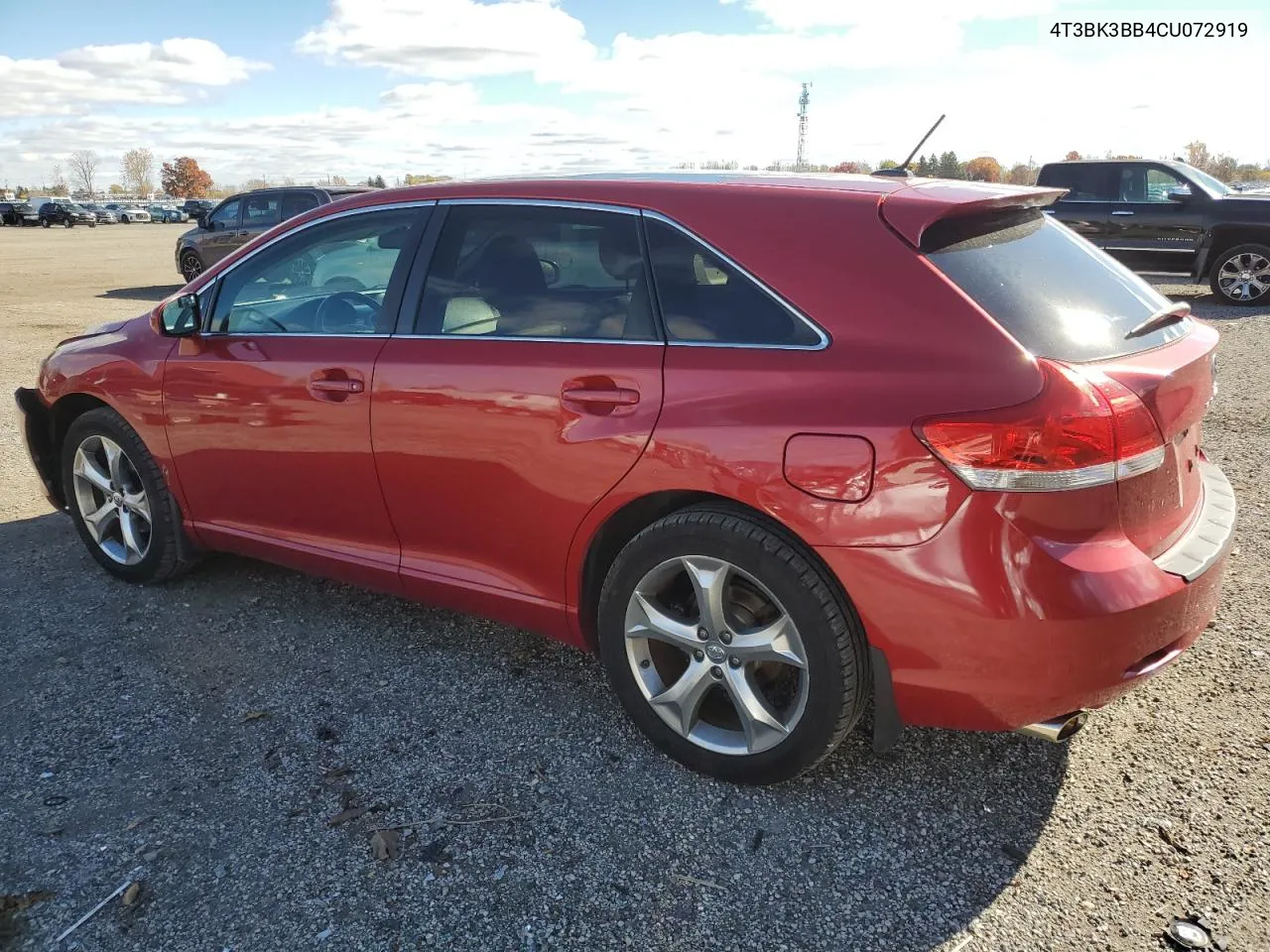 2012 Toyota Venza Le VIN: 4T3BK3BB4CU072919 Lot: 76661044