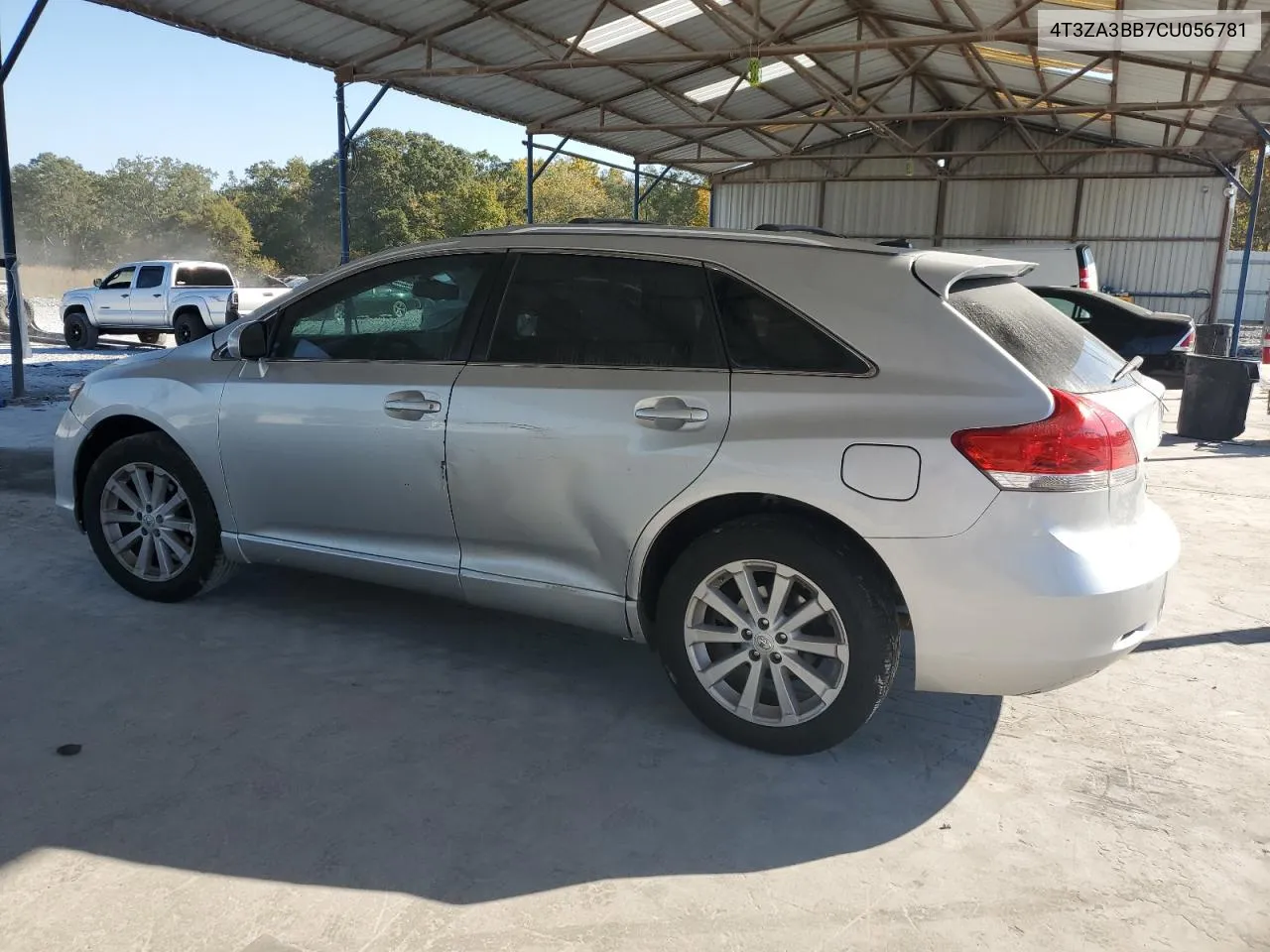 2012 Toyota Venza Le VIN: 4T3ZA3BB7CU056781 Lot: 77016164