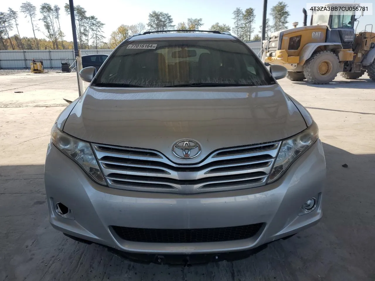 2012 Toyota Venza Le VIN: 4T3ZA3BB7CU056781 Lot: 77016164