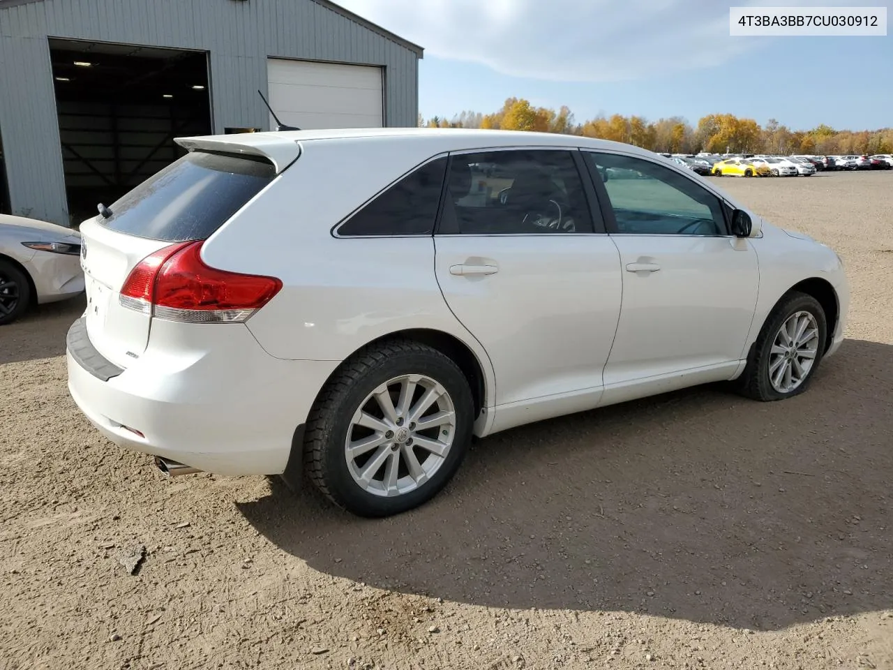 2012 Toyota Venza Le VIN: 4T3BA3BB7CU030912 Lot: 77271364