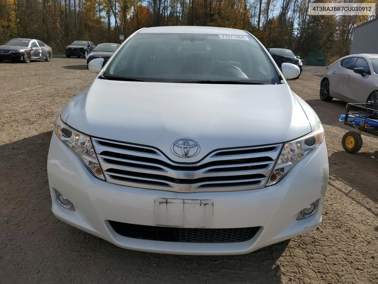 2012 Toyota Venza Le VIN: 4T3BA3BB7CU030912 Lot: 77271364