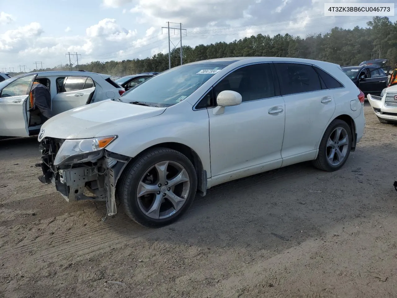 2012 Toyota Venza Le VIN: 4T3ZK3BB6CU046773 Lot: 78047304