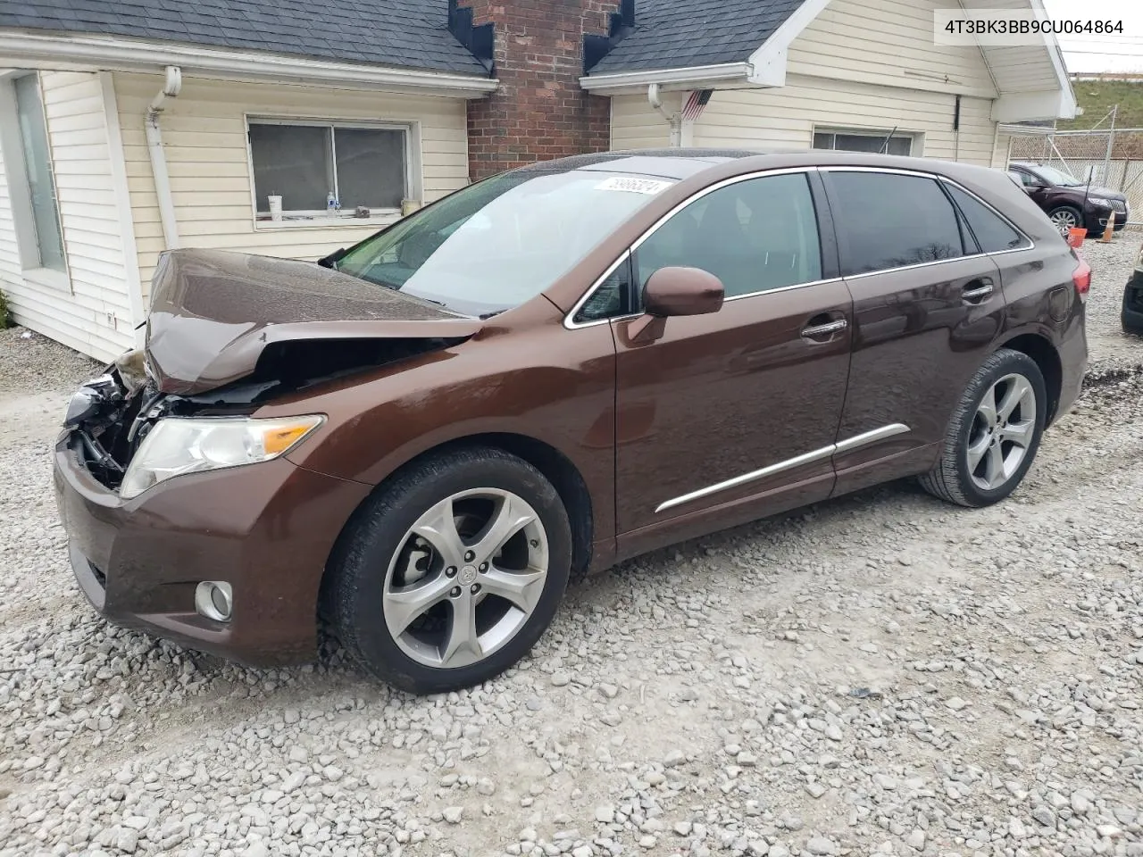 2012 Toyota Venza Le VIN: 4T3BK3BB9CU064864 Lot: 78986324