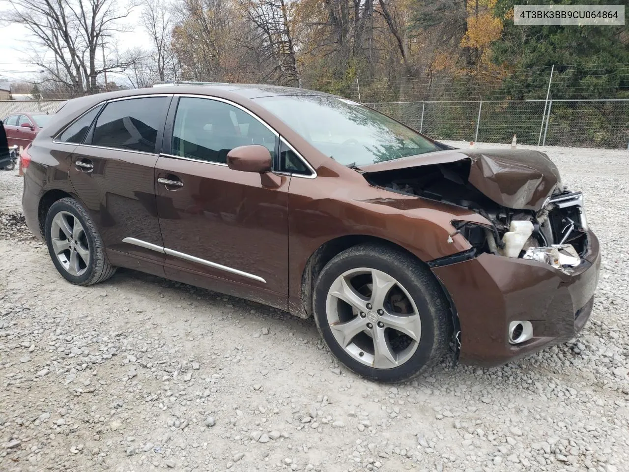 2012 Toyota Venza Le VIN: 4T3BK3BB9CU064864 Lot: 78986324