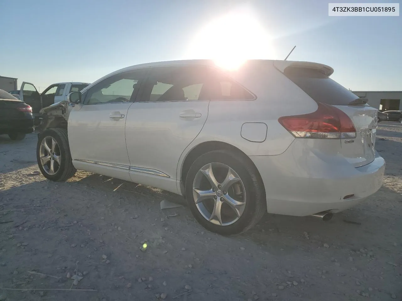 2012 Toyota Venza Le VIN: 4T3ZK3BB1CU051895 Lot: 80443864