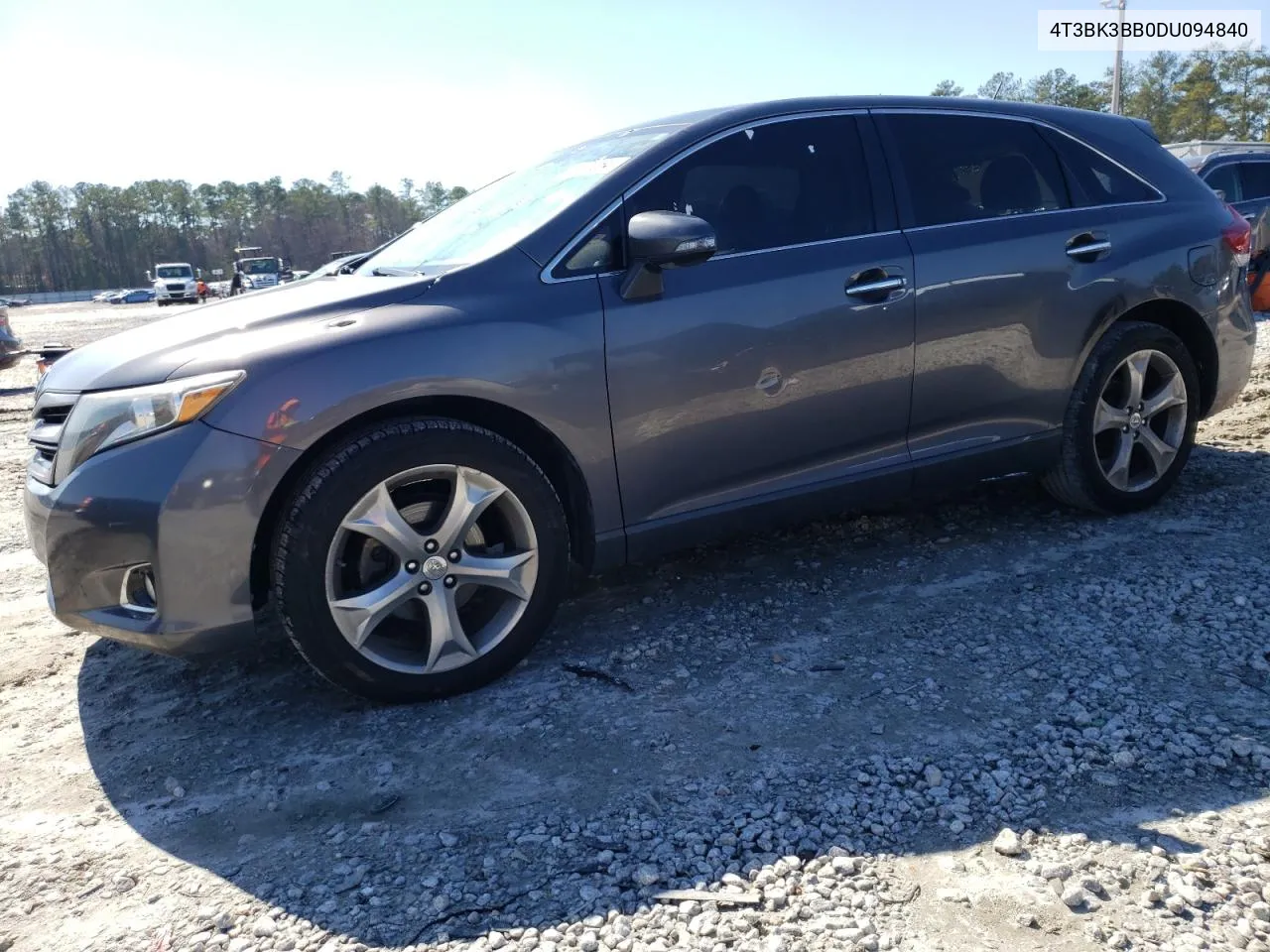 2013 Toyota Venza Le VIN: 4T3BK3BB0DU094840 Lot: 42670364