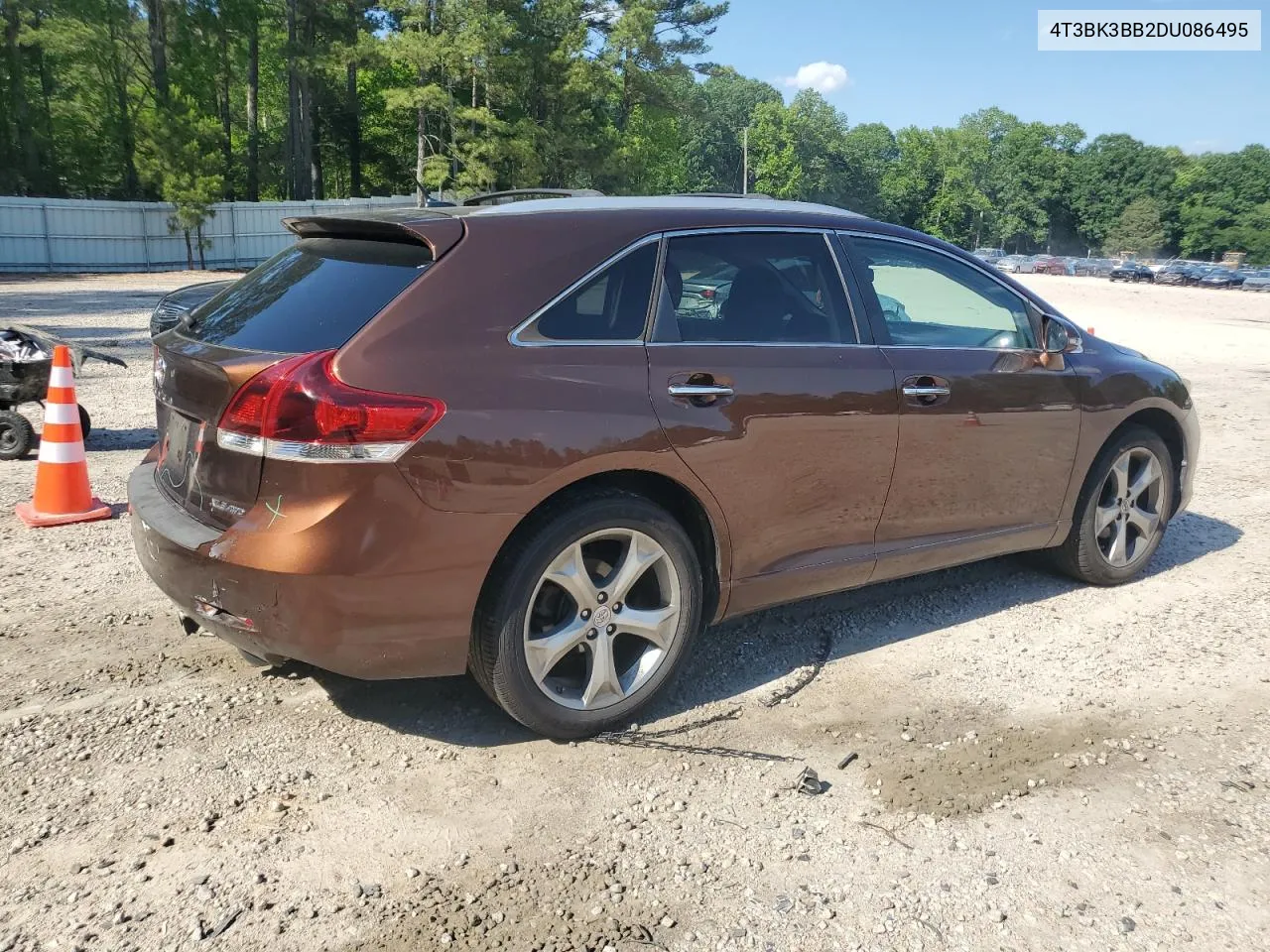 2013 Toyota Venza Le VIN: 4T3BK3BB2DU086495 Lot: 55364414