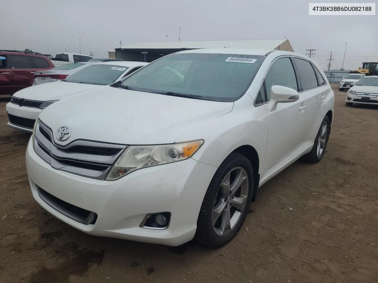 2013 Toyota Venza Le VIN: 4T3BK3BB6DU082188 Lot: 66086684