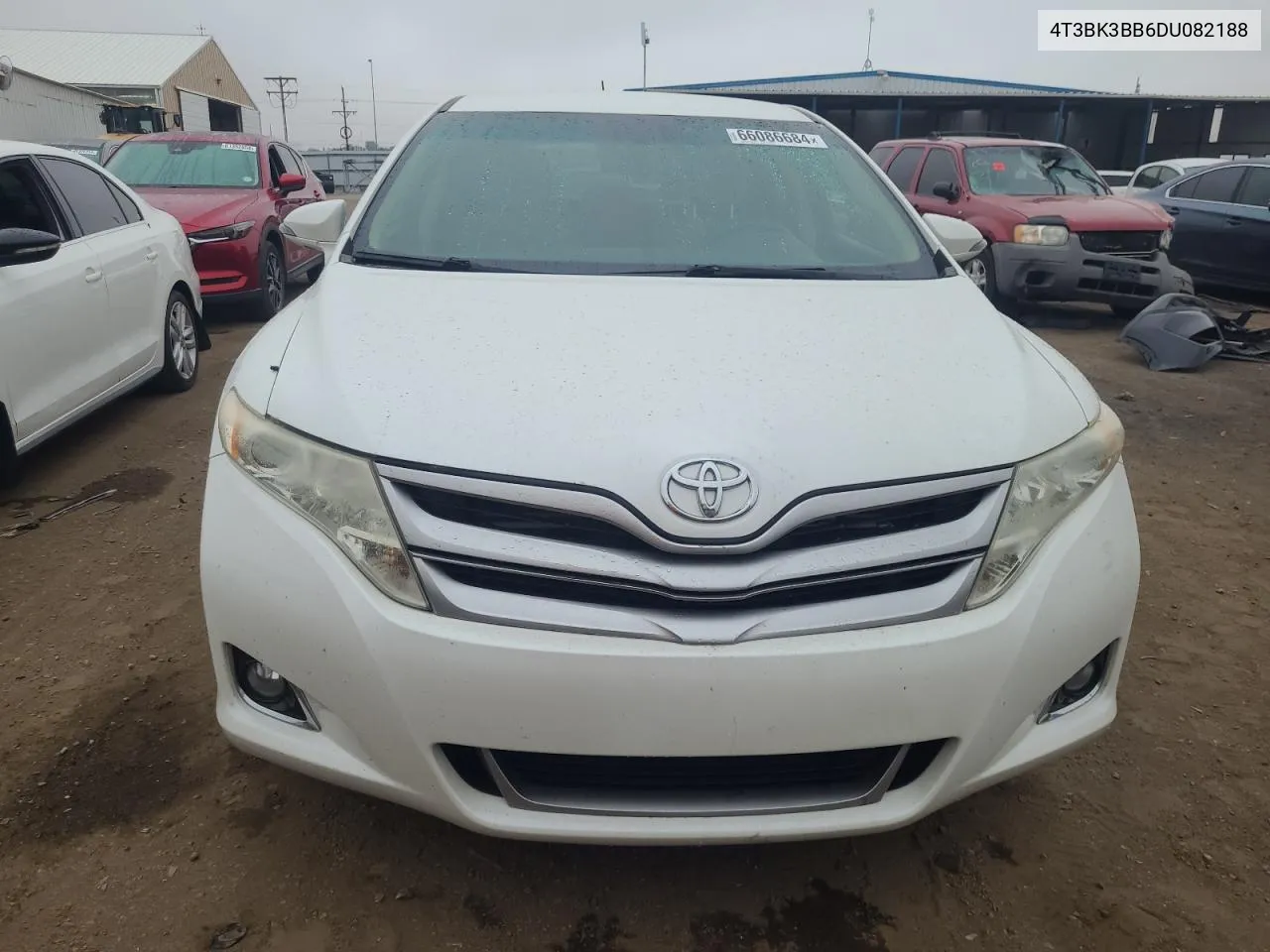 2013 Toyota Venza Le VIN: 4T3BK3BB6DU082188 Lot: 66086684