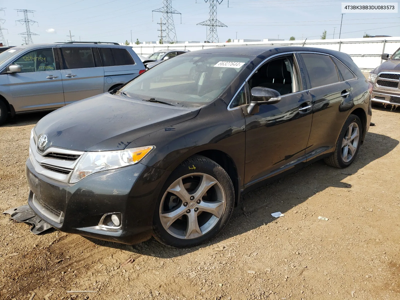 2013 Toyota Venza Le VIN: 4T3BK3BB3DU083573 Lot: 66327644