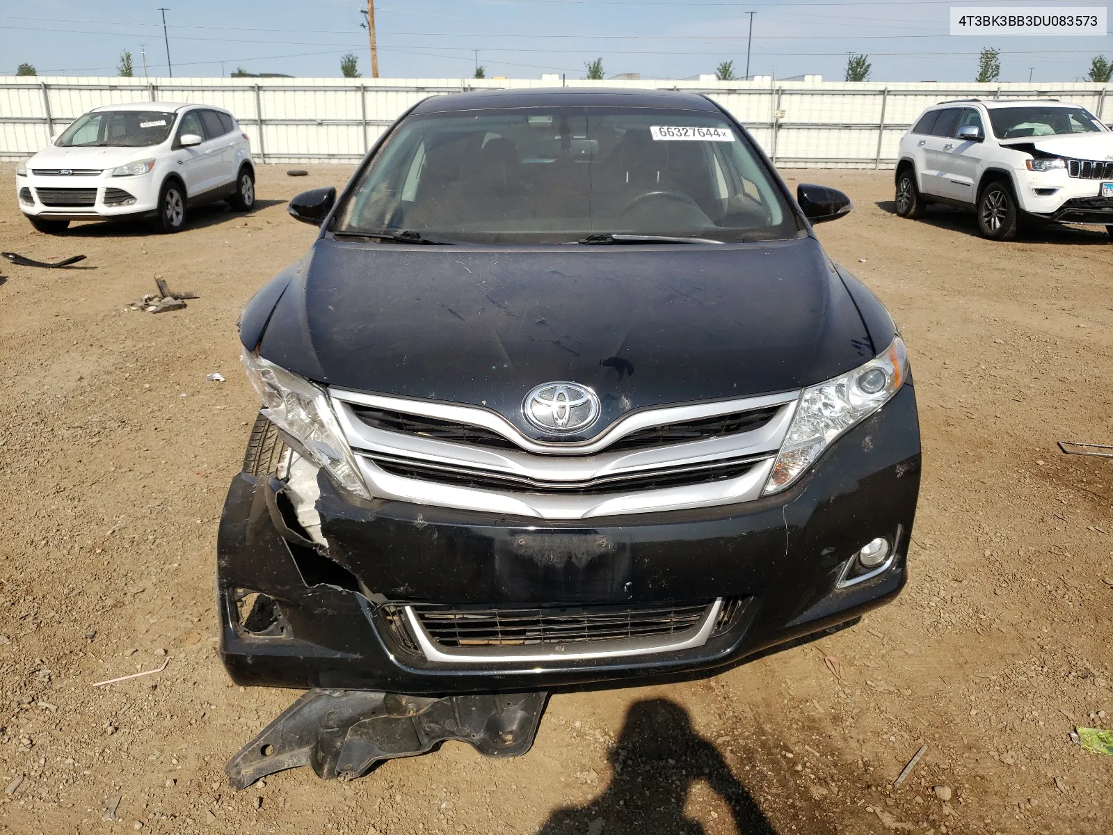 2013 Toyota Venza Le VIN: 4T3BK3BB3DU083573 Lot: 66327644