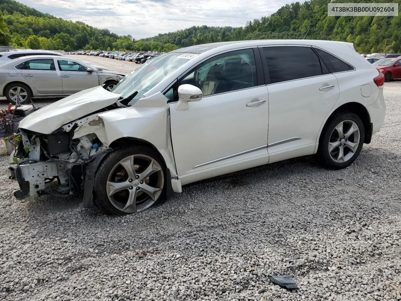 4T3BK3BB0DU092604 2013 Toyota Venza Le