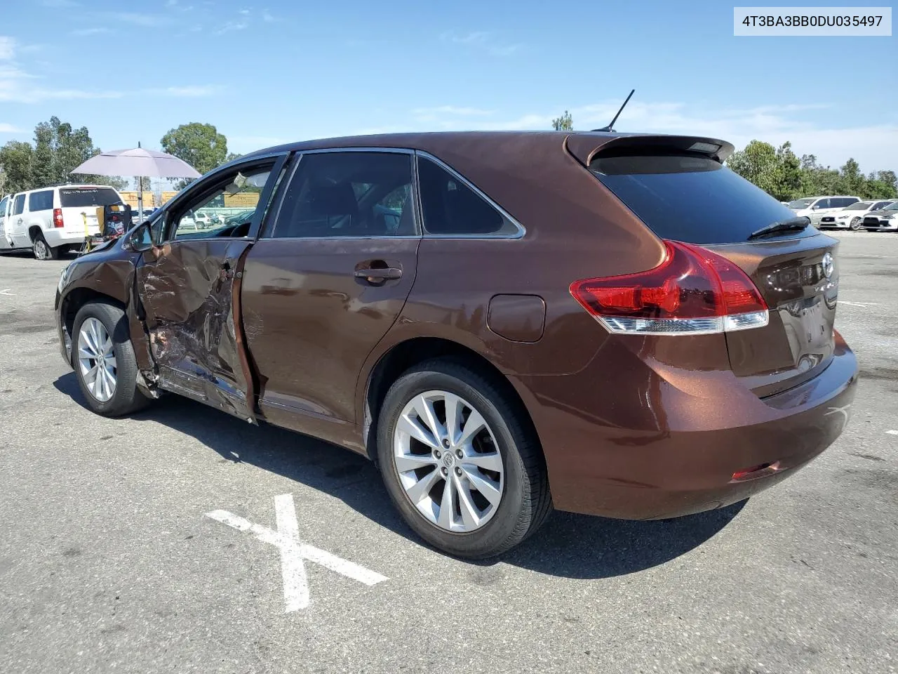 2013 Toyota Venza Le VIN: 4T3BA3BB0DU035497 Lot: 67422804