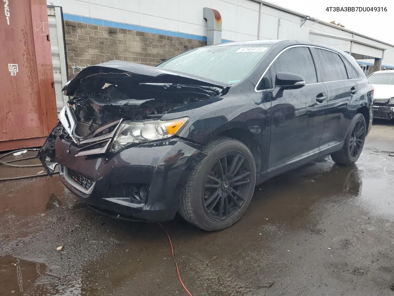 2013 Toyota Venza Le VIN: 4T3BA3BB7DU049316 Lot: 67959734