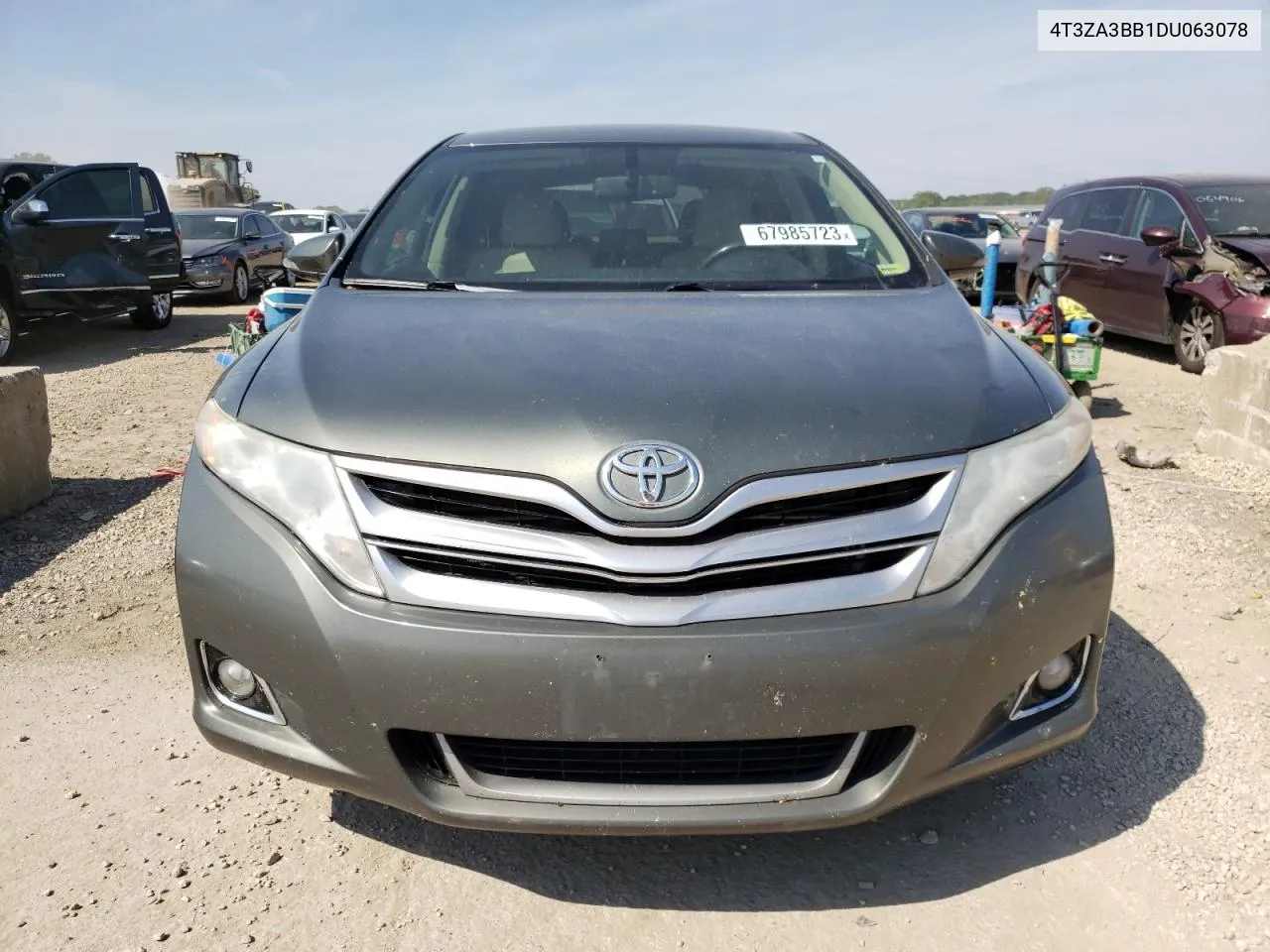 2013 Toyota Venza Le VIN: 4T3ZA3BB1DU063078 Lot: 67985723