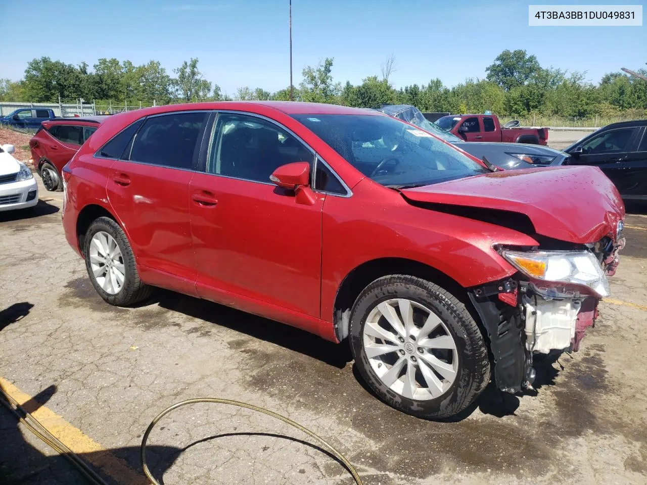 2013 Toyota Venza Le VIN: 4T3BA3BB1DU049831 Lot: 68744414