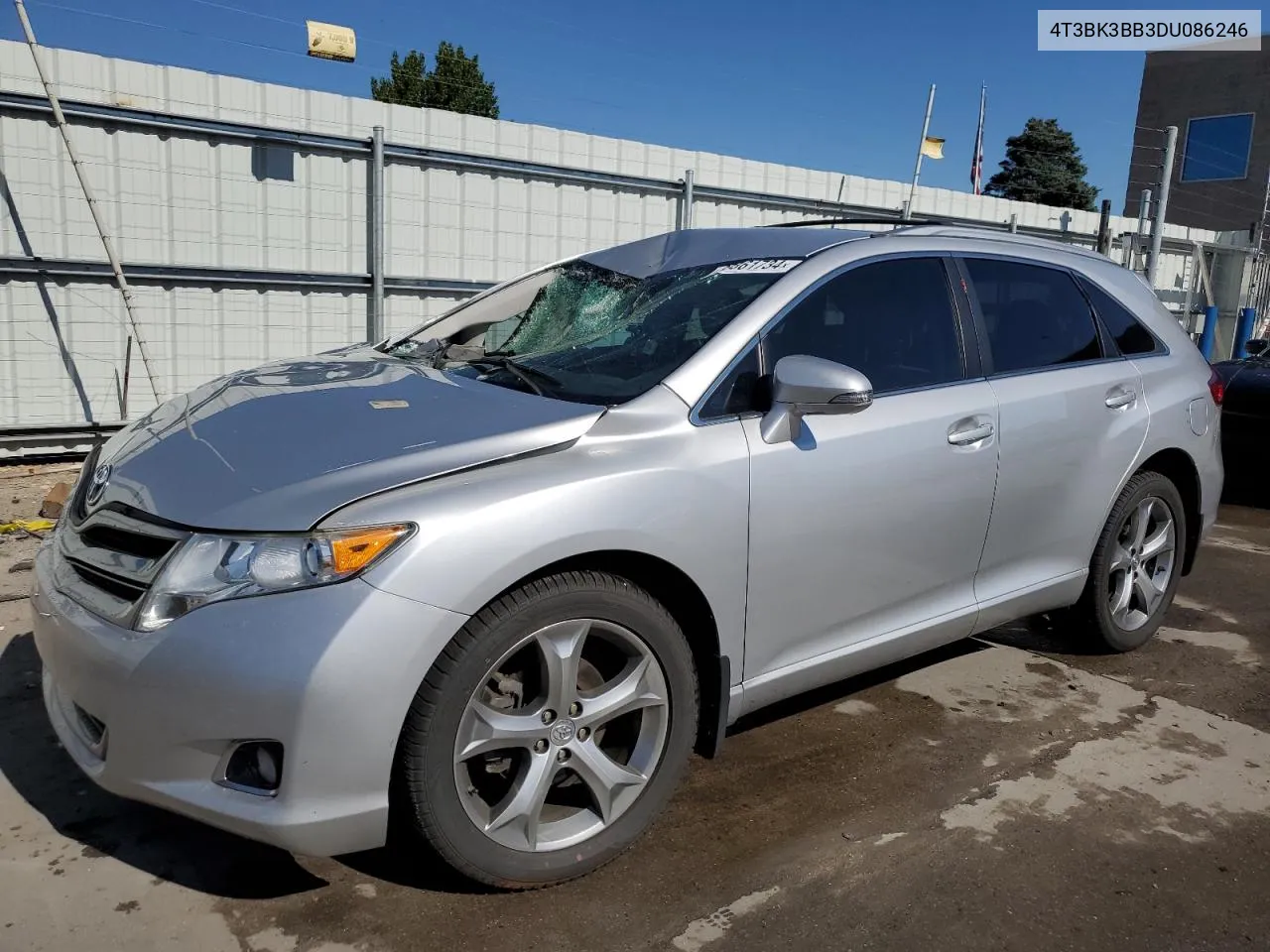 2013 Toyota Venza Le VIN: 4T3BK3BB3DU086246 Lot: 68861734