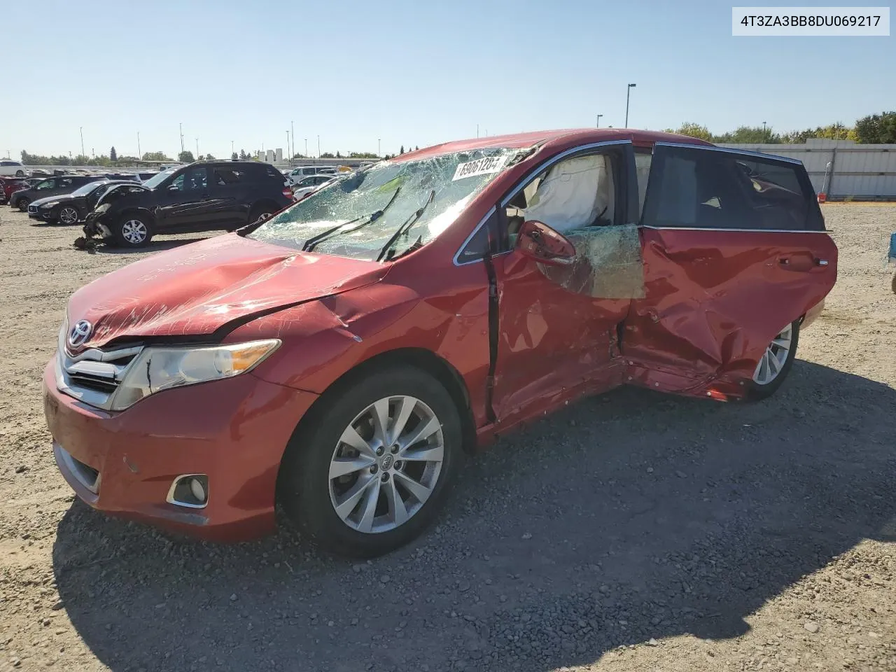 2013 Toyota Venza Le VIN: 4T3ZA3BB8DU069217 Lot: 69061284