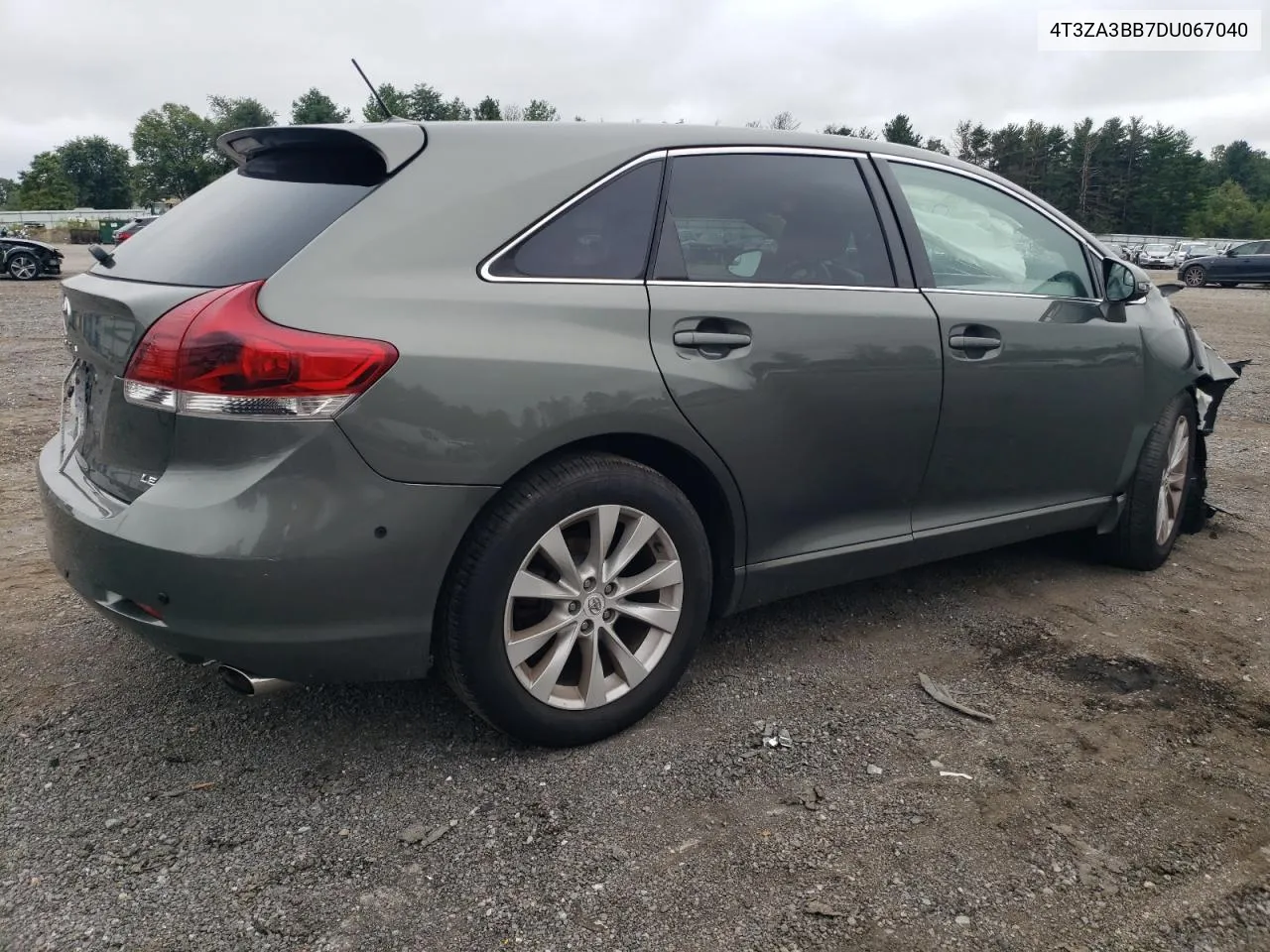 2013 Toyota Venza Le VIN: 4T3ZA3BB7DU067040 Lot: 69205254