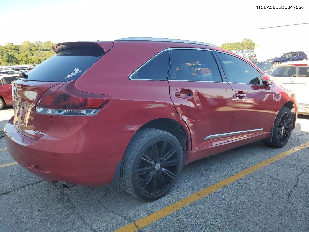 2013 Toyota Venza Le VIN: 4T3BA3BB2DU047666 Lot: 69463094