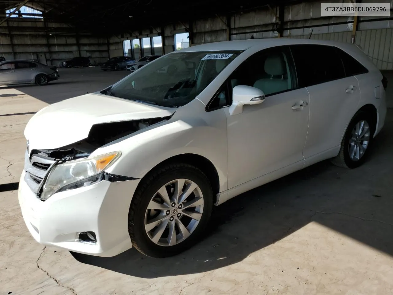 2013 Toyota Venza Le VIN: 4T3ZA3BB6DU069796 Lot: 69686594