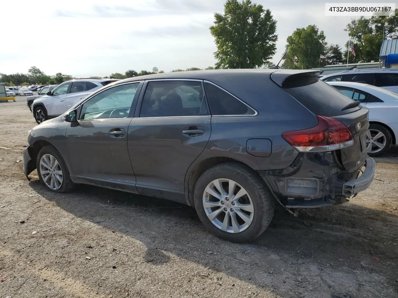 2013 Toyota Venza Le VIN: 4T3ZA3BB9DU067167 Lot: 69941084