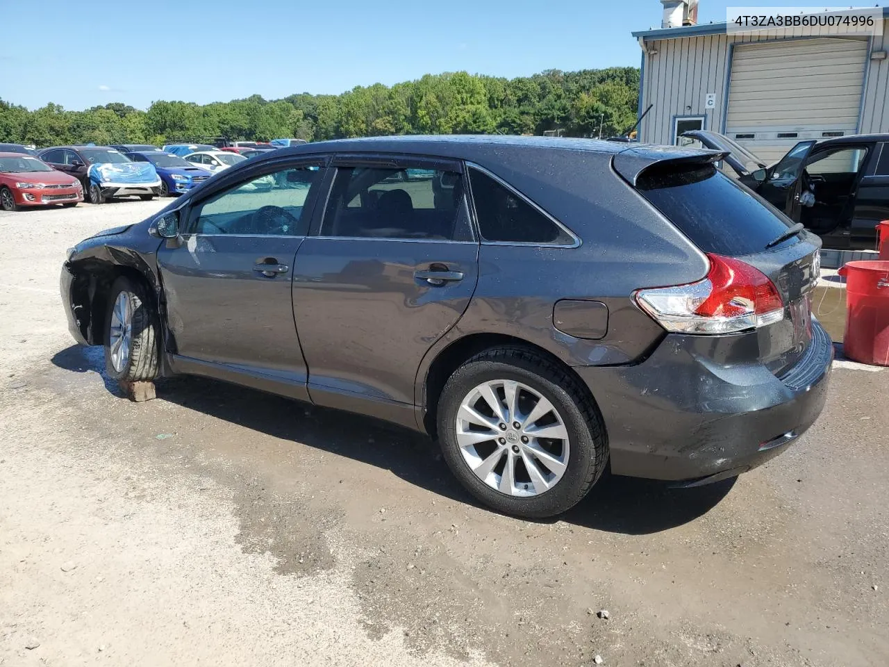 4T3ZA3BB6DU074996 2013 Toyota Venza Le