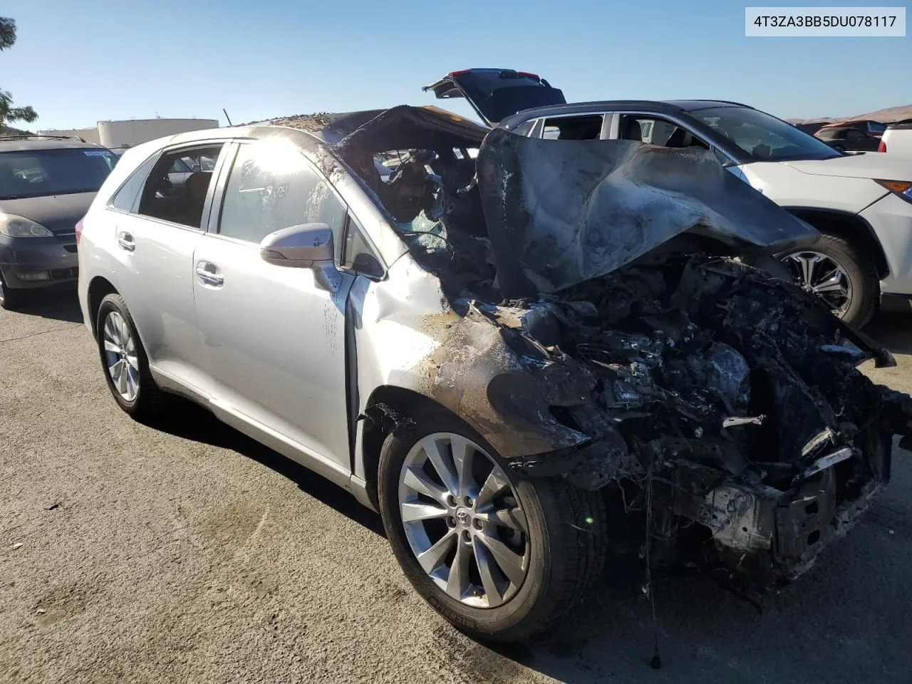 2013 Toyota Venza Le VIN: 4T3ZA3BB5DU078117 Lot: 70833214