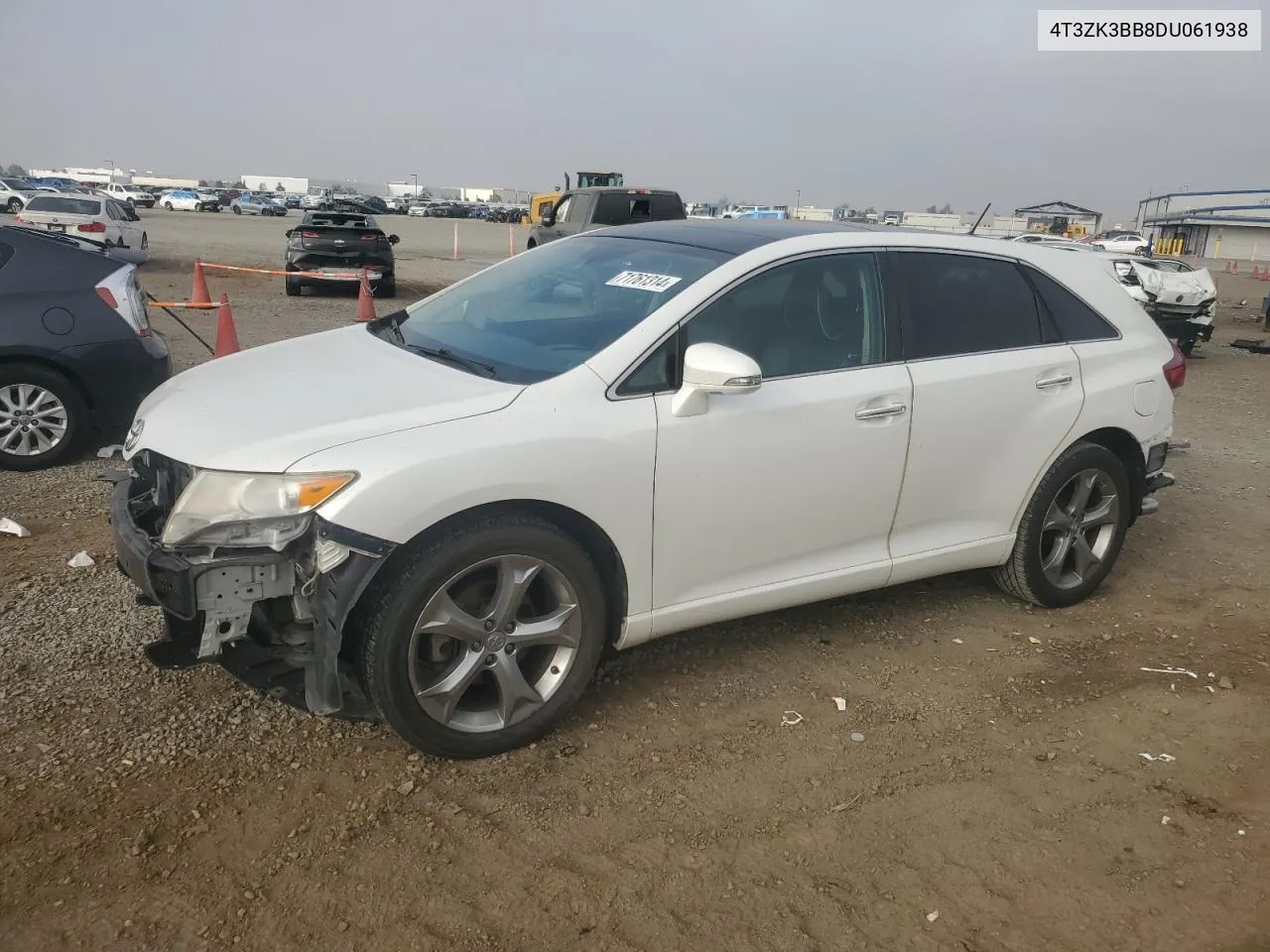 4T3ZK3BB8DU061938 2013 Toyota Venza Le