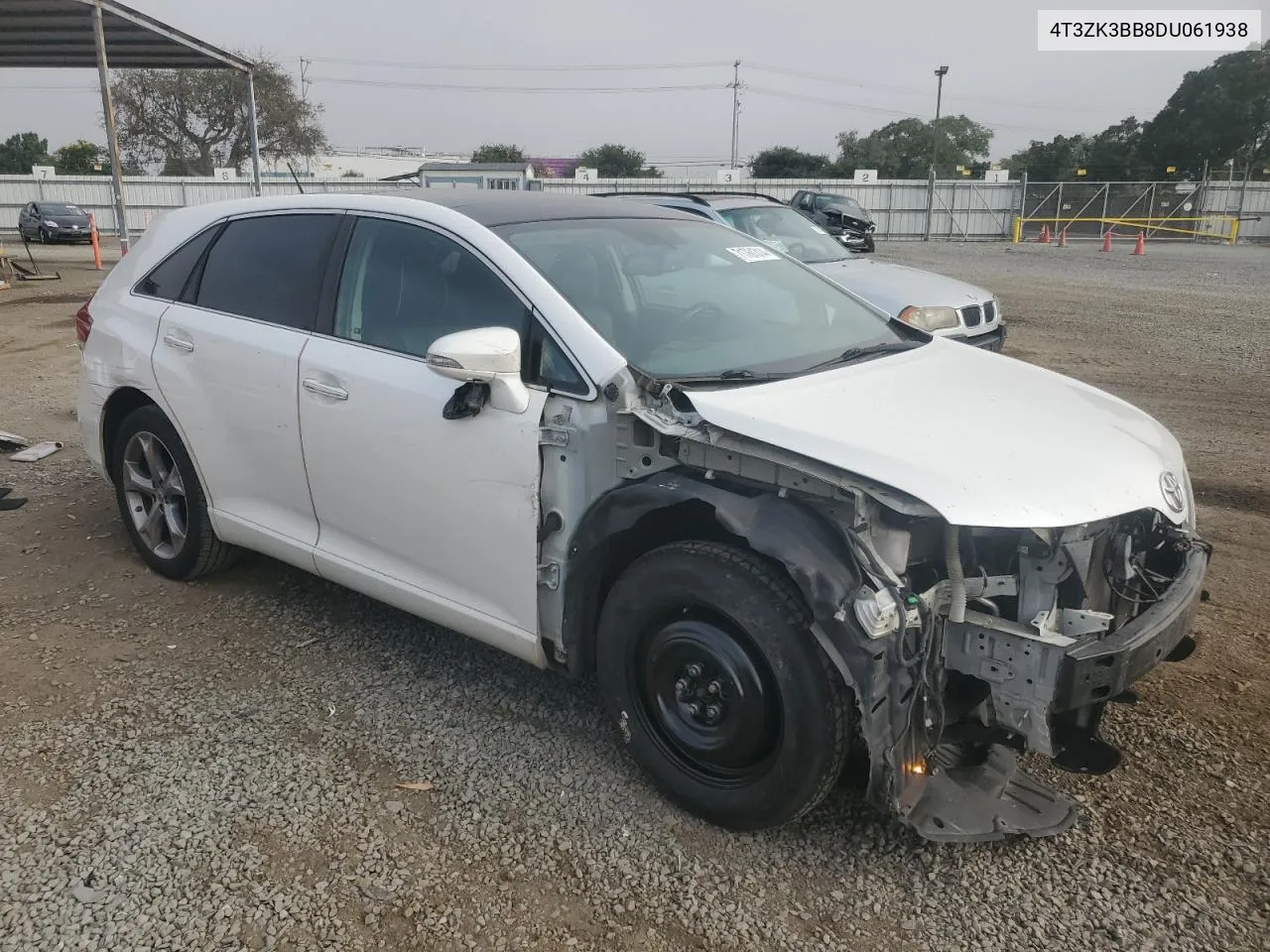 2013 Toyota Venza Le VIN: 4T3ZK3BB8DU061938 Lot: 71761314